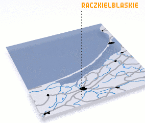 3d view of Raczki Elbląskie