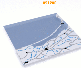 3d view of Ostróg