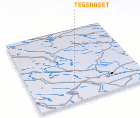 3d view of Tegsnäset