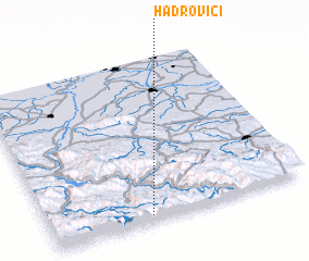 3d view of Hadrovići