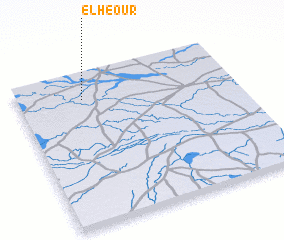 3d view of El Héour