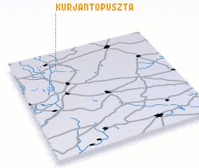 3d view of Kurjantópuszta