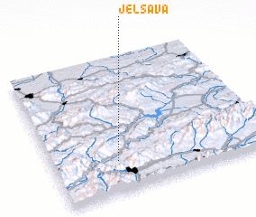 3d view of Jelšava