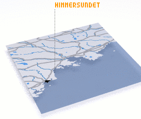 3d view of Himmersundet