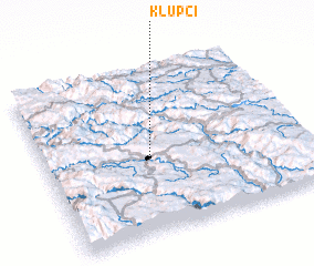 3d view of Klupci