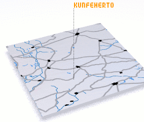 3d view of Kunfehértó