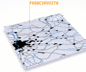 3d view of Fogacspuszta