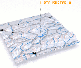 3d view of Liptovská Teplá