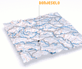 3d view of Donje Selo