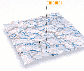 3d view of Ćirovići