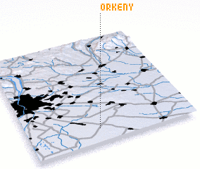 3d view of Örkény