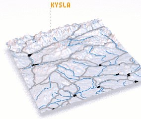 3d view of Kyslá