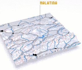 3d view of Malatiná