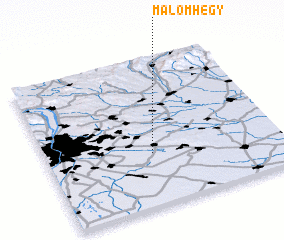 3d view of Malomhegy