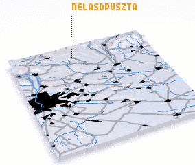 3d view of Nelásdpuszta