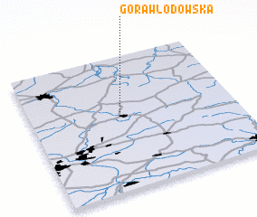 3d view of Góra Włodowska