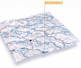 3d view of Boškovići