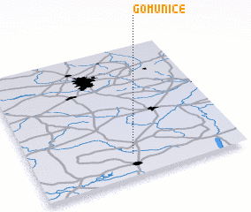 3d view of Gomunice