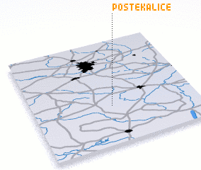 3d view of Postękalice