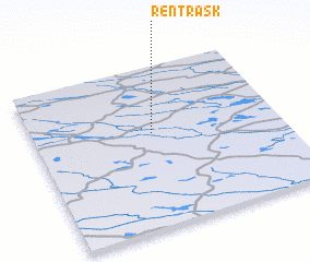 3d view of Renträsk