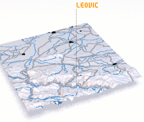 3d view of Leović