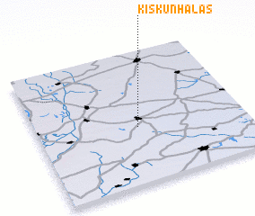 3d view of Kiskunhalas