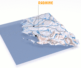 3d view of Radhimë