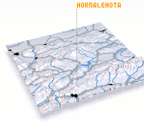 3d view of Horná Lehota
