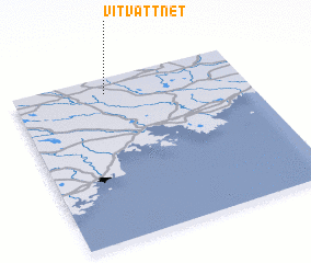 3d view of Vitvattnet