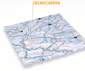 3d view of Zasavica Prva