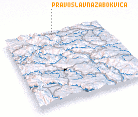 3d view of (( Pravoslavna Žabokvica ))