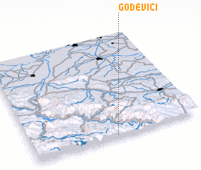 3d view of Gođevići