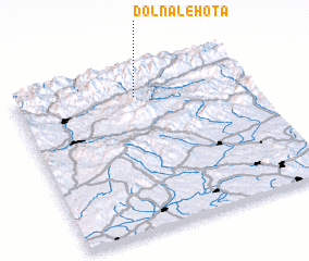 3d view of Dolná Lehota