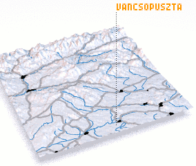 3d view of Vancsópuszta