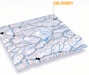 3d view of Galovany