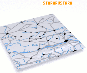 3d view of Stara Pustara