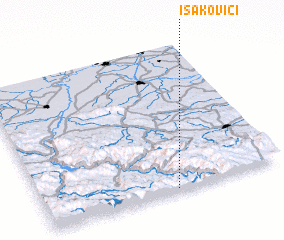 3d view of (( Isakovići ))