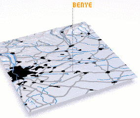 3d view of Bénye