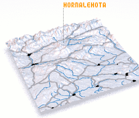 3d view of Horná Lehota