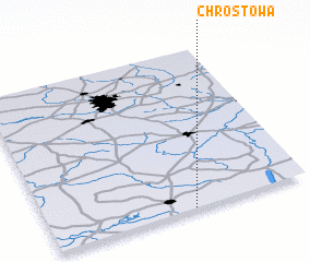 3d view of Chrostowa