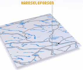 3d view of Harrseleforsen