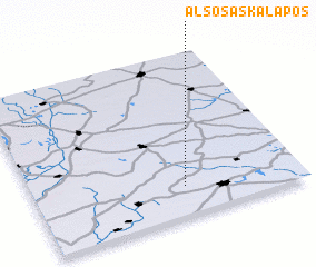 3d view of Alsósáskalapos