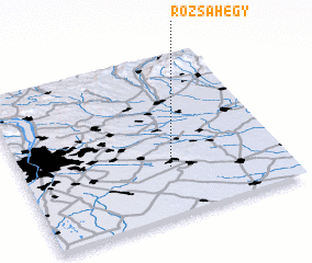 3d view of Rózsahegy