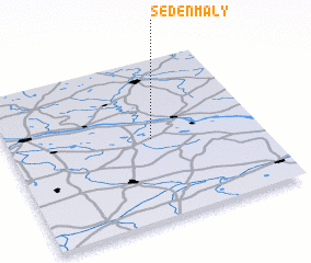 3d view of Sędeń Mały