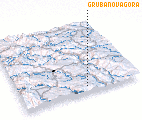 3d view of Grubanova Gora