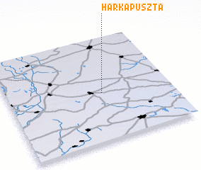 3d view of Harkapuszta