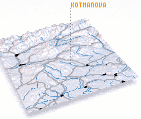 3d view of Kotmanová