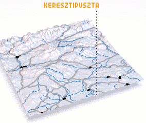 3d view of Keresztipuszta