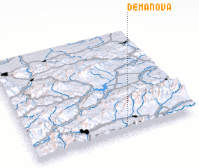 3d view of Demänová