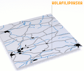 3d view of Wola Filipowska